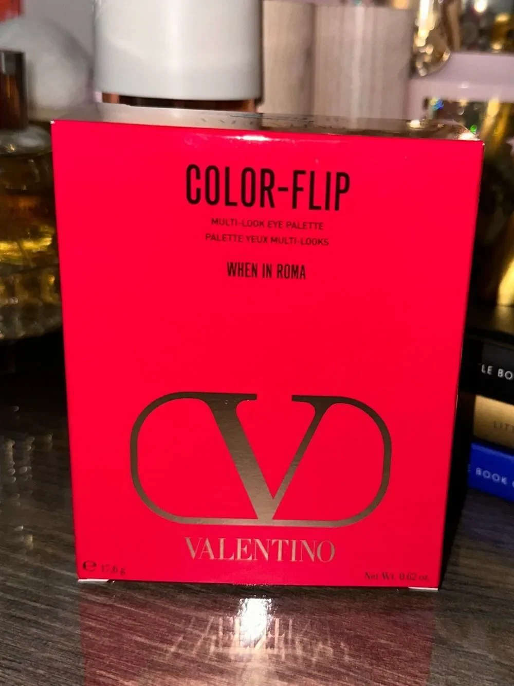 VALENTINO COLOR-FLIP EYESHADOW PALETTE COLOR: WHEN IN ROMA 01